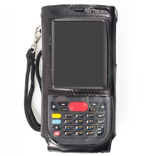 Чехол Proton CASE-PMC2100 для Proton PMC-2100, черная кожа, со скобой