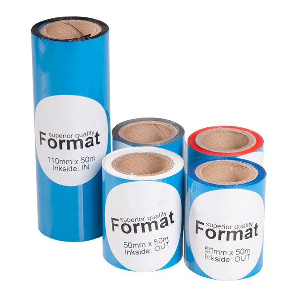 Термотрансферная лента Format WX4085, 90 мм х 360 м, Wax, IN